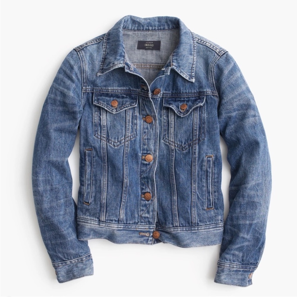 J. Crew Classic Blue Jean Jacket